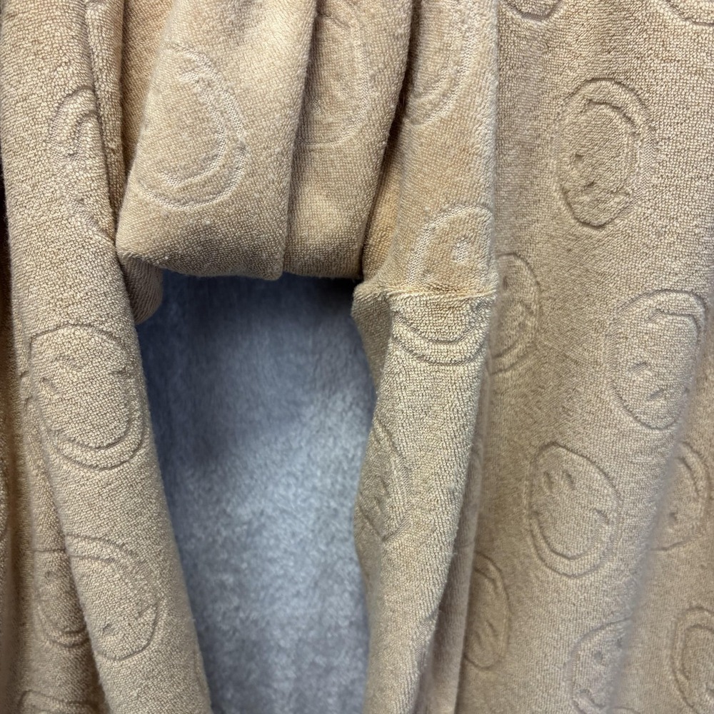 OFFLINE Aerie 2 Pc Terry Cloth Smiley Set, Medium Top, Large Pants Tan Wide Leg - Picture 13 of 14